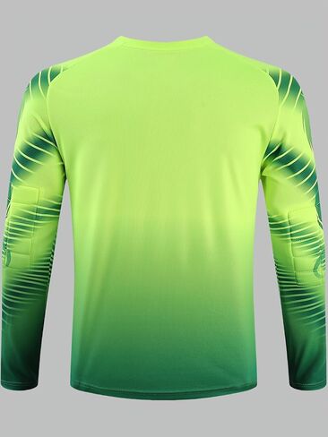 Multi Padded Soccer-Balls Goalkeeper Jersey,World Cup Long Sleeve Goalie Soccer Mens Goalkeeper Jersey,Team Training Uniform in Kuwait
