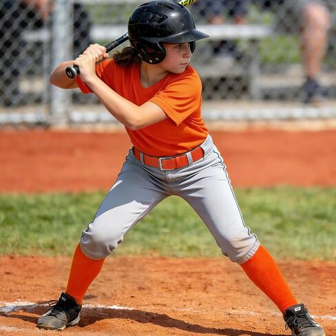 Baseball Socks and Belt Combo Set Youth Boys Softball Football Socks and Elastic Baseball Belts for Kids Adult Girls in Kuwait