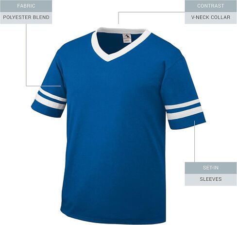 Augusta Sportswear Girls' Sleeve Stripe Jersey in Kuwait