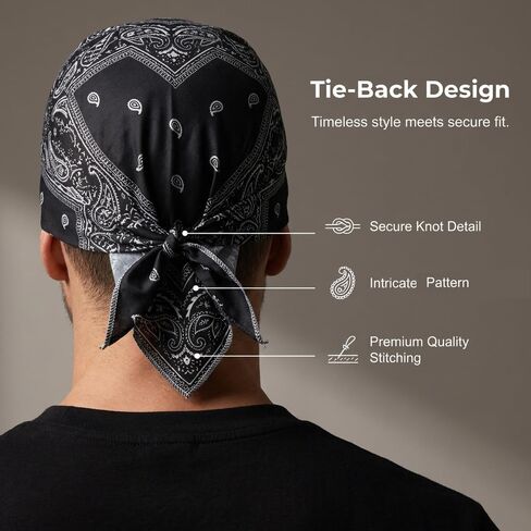 Cooling Head Scarf Set, Cooling Skull Cap Helmet Liner, Elastic Cycling Sports Cap Bandana for Men Women in Saudi Arabia