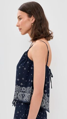 قميص Madewell النسائي x Shopbop Marel مصنوع من حرير الكتان in Kuwait