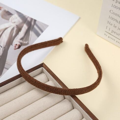 Knit Hair Hoop Accessory - Thin Design for All-Day Comfort and Style (4pcs) in Kuwait