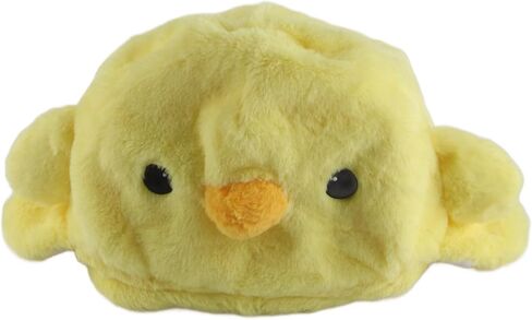 Plush Helmet Covers Soft Cartoon Chicken Adorable Design for Kids Snowboarding Action Sports Warm Imitation Fur Fabric 1 Unit in Saudi Arabia
