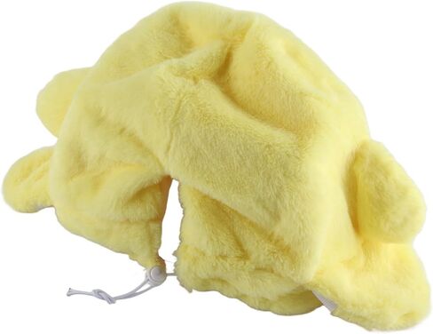 Plush Helmet Covers Soft Cartoon Chicken Adorable Design for Kids Snowboarding Action Sports Warm Imitation Fur Fabric 1 Unit in Saudi Arabia