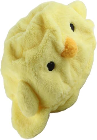 Plush Helmet Covers Soft Cartoon Chicken Adorable Design for Kids Snowboarding Action Sports Warm Imitation Fur Fabric 1 Unit in Saudi Arabia