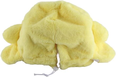 Plush Helmet Covers Soft Cartoon Chicken Adorable Design for Kids Snowboarding Action Sports Warm Imitation Fur Fabric 1 Unit in Saudi Arabia