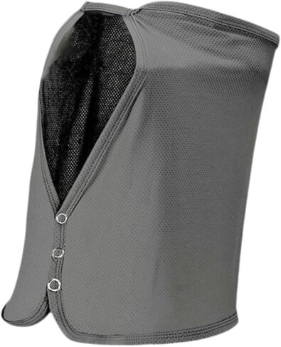 Sun Protection Neck Drape Face Cover 12.6 in Cooling Neck Gaiter for Camping Hiking Cycling Fishing Golfing, Grey in Saudi Arabia