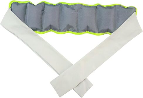 Cooling Neck Wrap with Ice Packs, Reusable Cooling Scarf for Hiking, Walking, Riding, Travel, Gray in Kuwait
