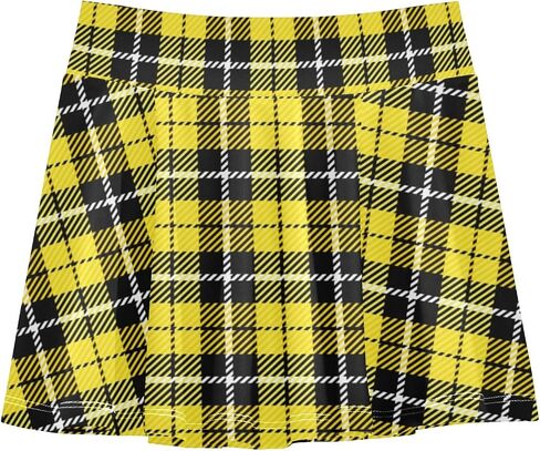 Aflyko Girls Skorts 2-in-1 Tennis Skirts with Built-in Shorts in Saudi Arabia