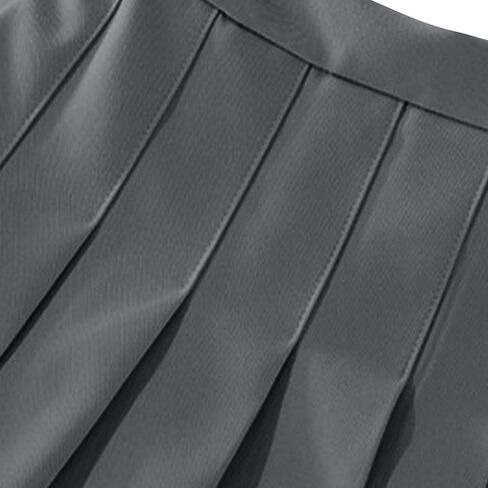 School Uniform Skirts for Girls Adjustable Waist Pleated Skorts Summer Pull-On Athletic Tennis Mini Skirt Dresses in Saudi Arabia