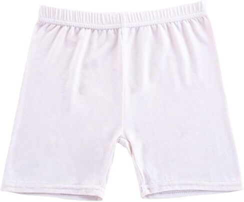 Girls Cartwheel Shorts Kids Basic Cotton Athletic Biker Shorts for Under Dresses Toddler Underwear Dance Short Leggings in Kuwait