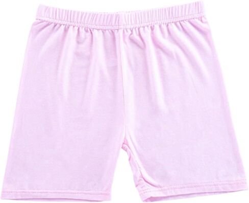Girls Cartwheel Shorts Kids Basic Cotton Athletic Biker Shorts for Under Dresses Toddler Underwear Dance Short Leggings in Kuwait