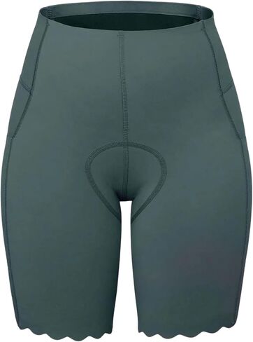 SHREDLY Biker Cham Padded Bike Shorts For Women w/Pockets | Soft, Flexible & Quick-Dry Fabric | Comfortable Fit | Trail Ready in Saudi Arabia