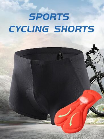 Women's Cycling Shorts 3D Padded Underwear MTB Bicycle Lightweight Breathable Ergonomic Biking Shorts in Kuwait
