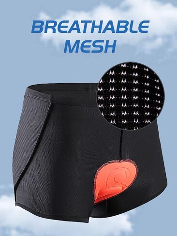 Women's Cycling Shorts 3D Padded Underwear MTB Bicycle Lightweight Breathable Ergonomic Biking Shorts in Kuwait
