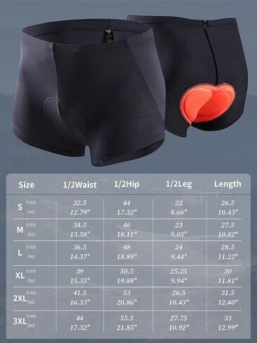 Women's Cycling Shorts 3D Padded Underwear MTB Bicycle Lightweight Breathable Ergonomic Biking Shorts in Kuwait
