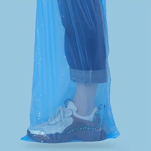 2 Pcs Lightweight Rain Pants Set for Adults Waterproof Outdoor Rain Trousers with Elastic Waist Durable Travel Rain Gear for Hiking Camping Cycling Fishing and All Weather Protection Blue in Kuwait