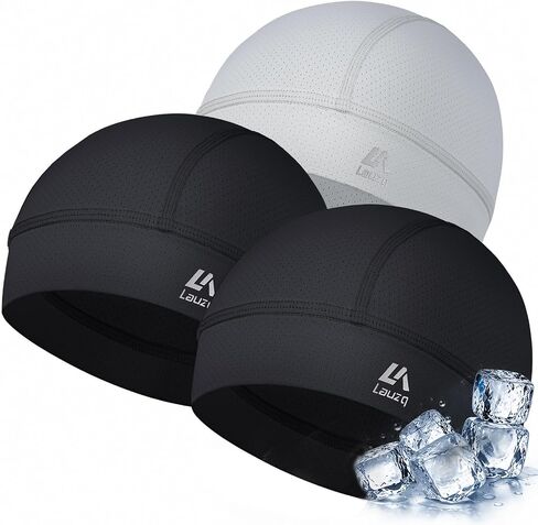 3Pack Cooling Breathable Mesh Skull Cap Helmet Liner, Sweat & Quick Dry Cycling Motorcycle Hard Hat Liner for Men Women in Saudi Arabia