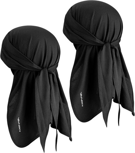 Bandanas Skull Cap for Men Women 3-in-1 Breathable Helmet Liner Neck Widening UV Sun Protection Neck Drape Do Rag Cycling Cap in Saudi Arabia