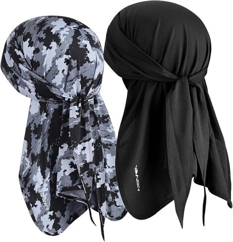 Bandanas Skull Cap for Men Women 3-in-1 Breathable Helmet Liner Neck Widening UV Sun Protection Neck Drape Do Rag Cycling Cap in Saudi Arabia