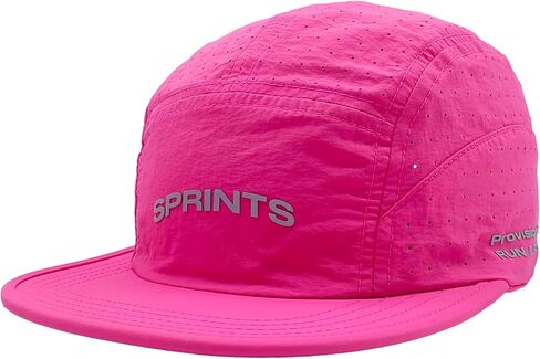 Sprints Blaze 5 Panel Hat | Lightweight Performance Running Cap, Breathable, Quick-Dry, Adjustable Fit | Unisex in Kuwait