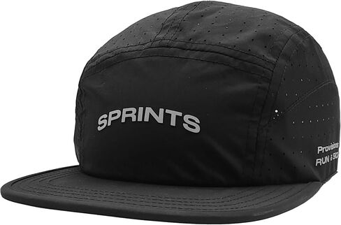 Sprints Blaze 5 Panel Hat | Lightweight Performance Running Cap, Breathable, Quick-Dry, Adjustable Fit | Unisex in Kuwait