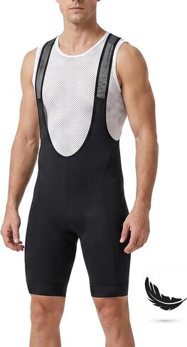 Przewalski Men's Pro Cycling Bib Shorts Lightweight 4D Padded Lightweight Bike Biking Pants in Saudi Arabia