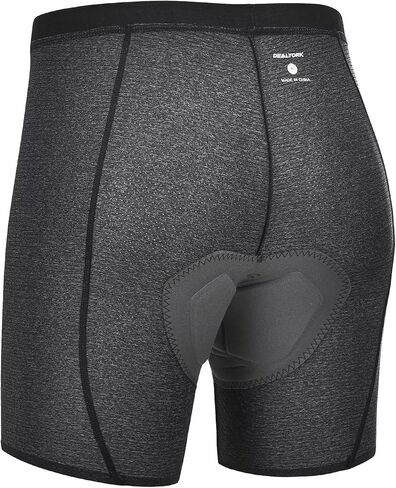 Padded Cycling Shorts Men's Cycling Underwear with 3D Padding Biking Bicycle Shorts Shock Absorb Comfortable Lightweight in Saudi Arabia