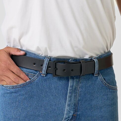 Hanks The Everyday Belt - Made in USA Men’s Leather Belt - 100% Full Grain Leather Heavy Duty Belt for Men, 1.5" Wide in Kuwait