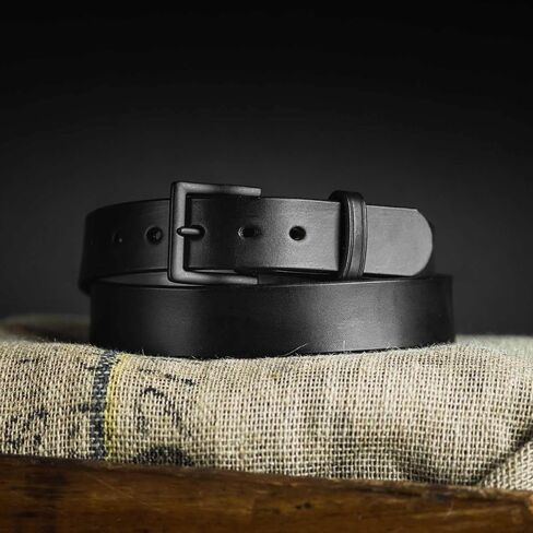 Hanks The Everyday Belt - Made in USA Men’s Leather Belt - 100% Full Grain Leather Heavy Duty Belt for Men, 1.5" Wide in Kuwait