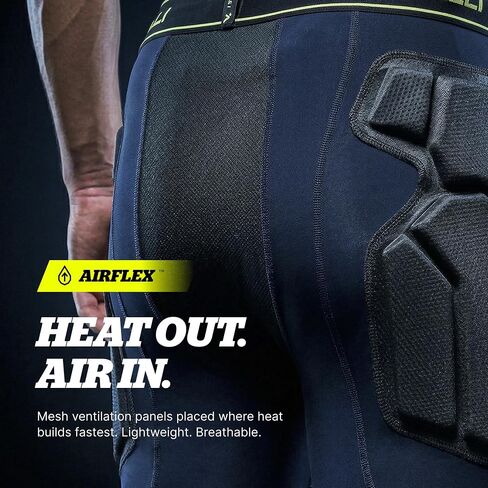 Storelli BodyShield CoolCore GK Leggings – Soccer Goalkeeper Padded Compression Pants with Hip & Thigh Protection in Kuwait
