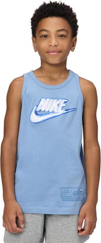 Nike Unisex Big Kids' Sportswear Club Express Tank Tops - Boys and Girls in Kuwait