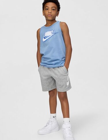 Nike Unisex Big Kids' Sportswear Club Express Tank Tops - Boys and Girls in Kuwait