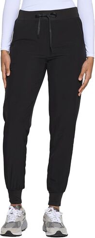 COZYFIT Womens Scrub Pants - Soft Stretch Yoga Style with 5 Pockets, Slim Fit Jogger Scrubs Pants for Women in Kuwait