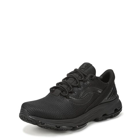 Ryka Women's Devotion Ez Slip Resistant Slip-Resistant Work Shoes Black/Black 7 M in Kuwait