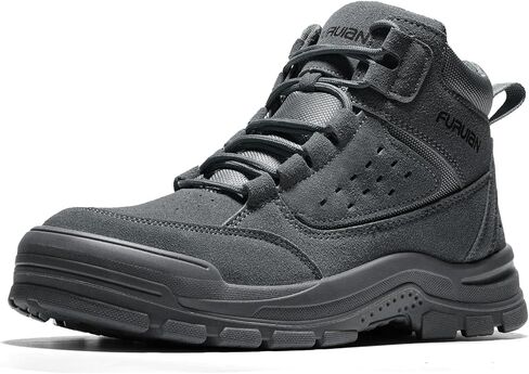Furuian Tactical Boots for Men Women Lightweight Outdoor Shoes | Breathable Comfort, Lightweight Design, Reliable Grip, Ready for Work, Gardening, Hiking, Camping, Travel, and Casual Wear in Kuwait