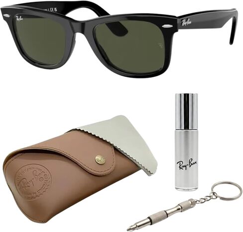 Ray-Ban RB2140 Original Wayfarer Classic Polarized Square Shape Sunglasses for Men and Women-Timeless Classic Sun Glasses with Modern Elegance-Premium UV Protection-Designer Men's & Women's Sunglasses in Saudi Arabia