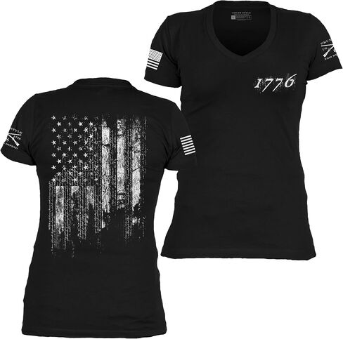 Grunt Style 1776 Flag Women's T-Shirt in Saudi Arabia