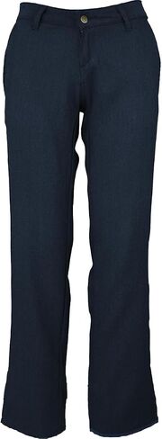 Lapco FR L-PTCFR5 Ladies Uniform Pant, 5oz TecaSafe One Inherent, 4 Short, Gray in Saudi Arabia