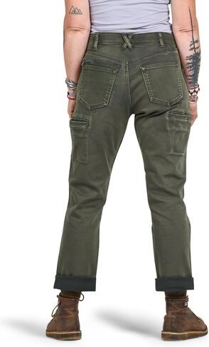Dovetail Workwear Women’s Carpenter Pants Utility Work Pants - Durable Stretch, Mid Rise Straight Leg, Multi Pocket Workwear in Kuwait