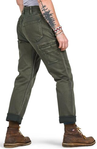 Dovetail Workwear Women’s Carpenter Pants Utility Work Pants - Durable Stretch, Mid Rise Straight Leg, Multi Pocket Workwear in Kuwait