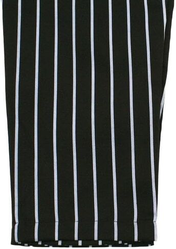 COOKMAN Chef Pants - Stripe : Black in Kuwait