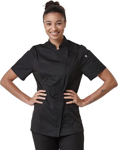 Women's Short Sleeve Chef Coat Cool Vent Chef Jacket 2847SJW in Kuwait