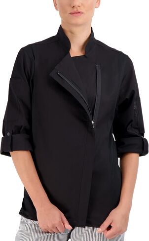 Happy Chef Women's Nova Roll-Up Sleeve Executive Chef Coat in Saudi Arabia