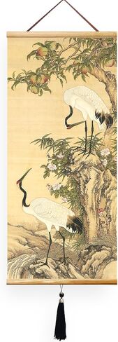 EAPEY Prints Chinese Scroll Hanging Japanese Wall Art Fengshui Painting Decor Ancient Paintings Replica in Saudi Arabia