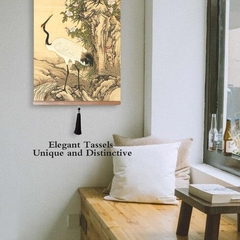 EAPEY Prints Chinese Scroll Hanging Japanese Wall Art Fengshui Painting Decor Ancient Paintings Replica in Saudi Arabia