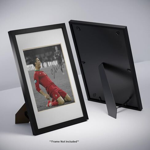 Ikonic Fotohaus Cristiano Ronaldo Signed Photo Autograph Print Wall Art Home Decor in Kuwait