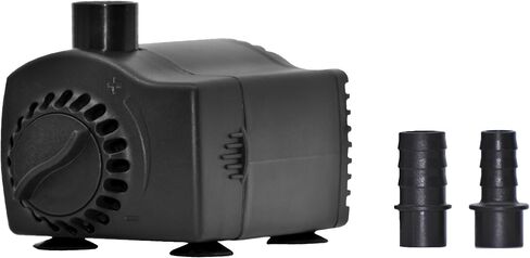 smartpond 155 GPH Fountain Pump with Low-Water Shut-off Feature, Auto Shut-Off to Prevent Pump Burnout, 3 ft. Pumping Height, Ideal for Small Fountains, Great for Hydroponics in Saudi Arabia