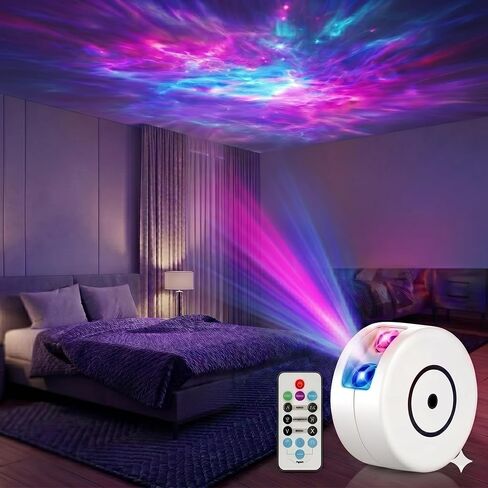 Galaxy Projector for Bedroom, Night Light with Remote Control and Timer, Galaxy Light Projector, Home Decor, Gifts for Adults, Teens, Christmas, Birthday in Kuwait
