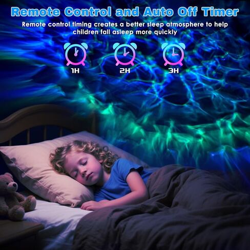 Galaxy Projector, Galaxy Projector for Bedroom, Night Light for Kids, Nebula Ceiling LED Lamp, Room Decor, with Timer and Remote, Gifts for Birthdays in Kuwait